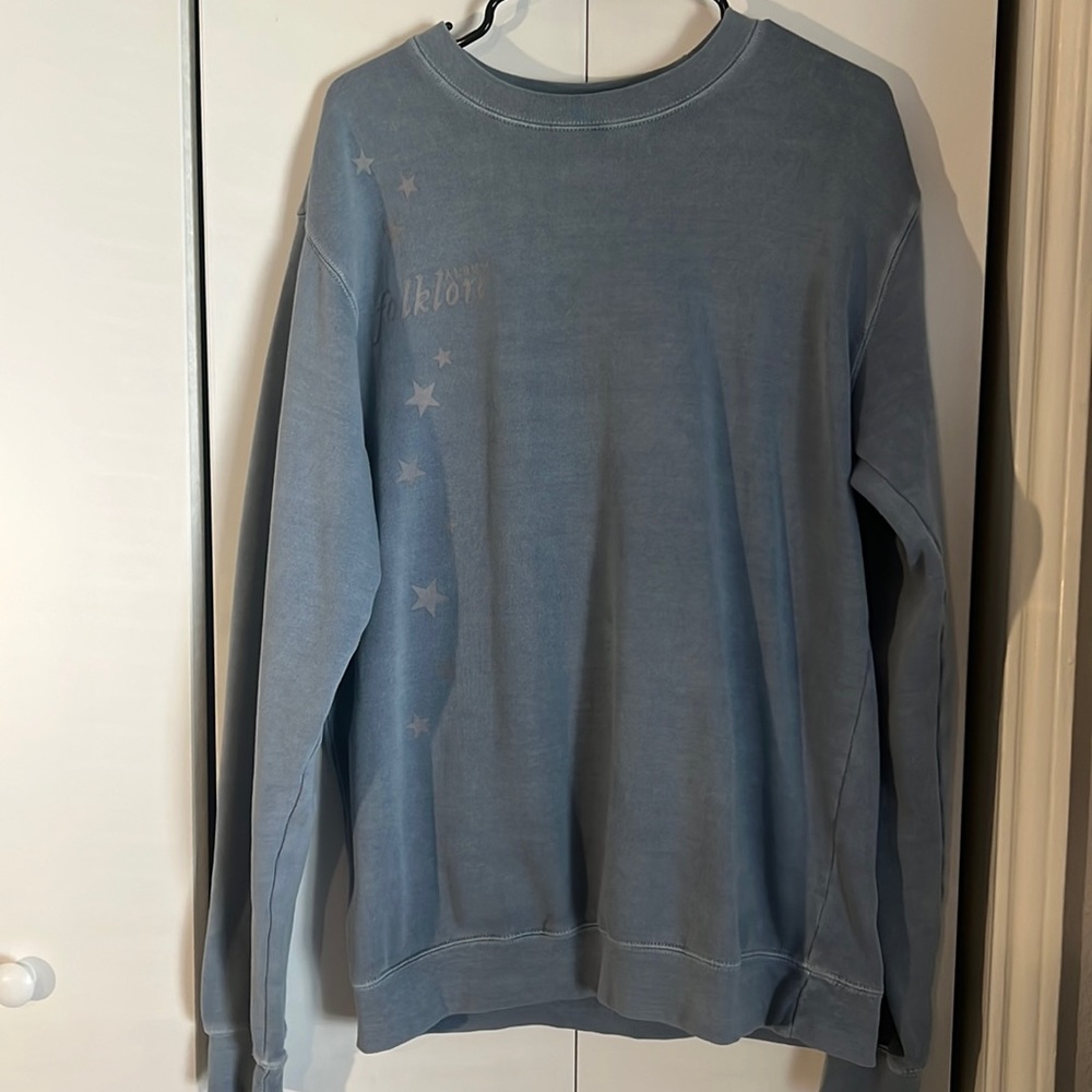 Taylor Swift Folklore Sweatshirt, size large